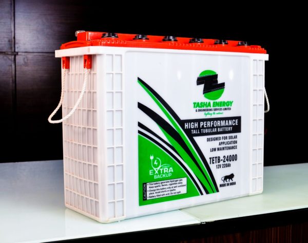 220 AMPS TUBULAR BATTERY